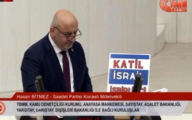 Scandalous words from the Israeli official about Hasan Bitmez It