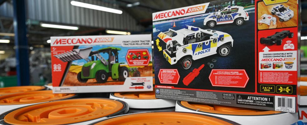 The Meccano an iconic Christmas toy