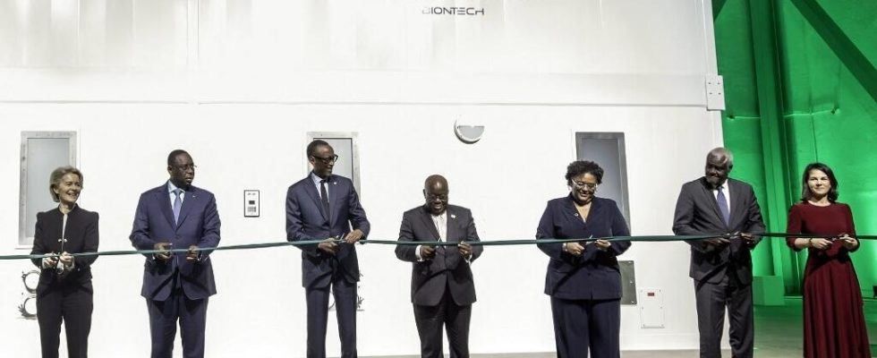 The first African center for the production of BioNTech messenger