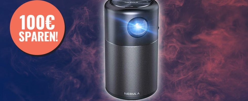 The mobile mini projector Anker Nebula lets you watch films