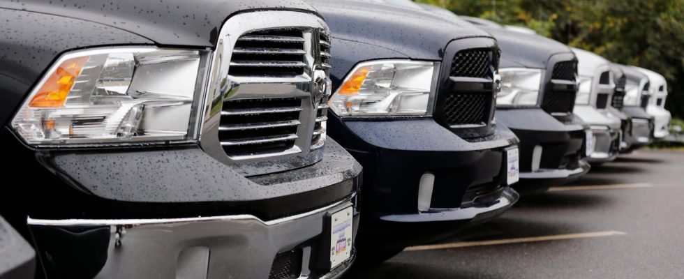 The police warn thefts of pickup trucks are on