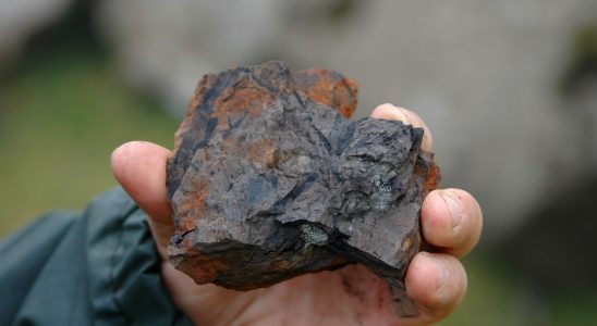 This very heavy stone may be found in your garden