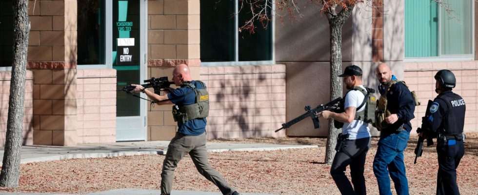 Three dead in shooting in Nevada