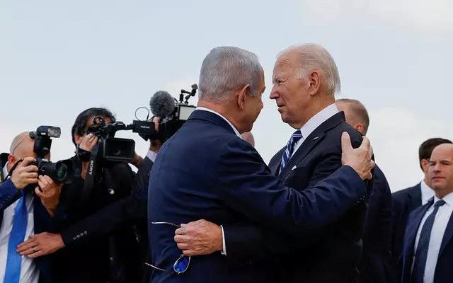 US President Biden Israel has begun to lose world support