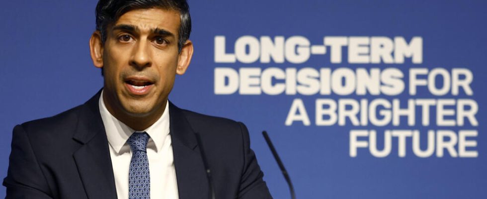 United Kingdom Prime Minister Rishi Sunak challenged by many conservative