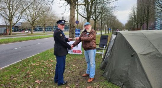 Veteran who camped at the Galgenwaard for two weeks goes