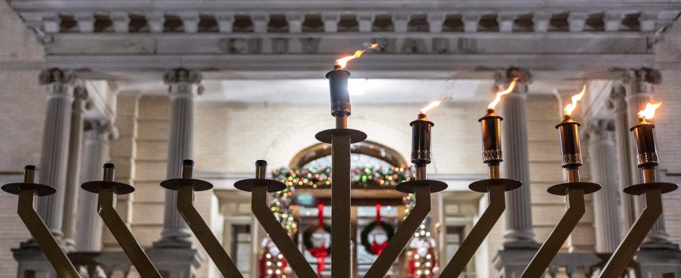 What is celebrated during the Jewish Festival of Lights