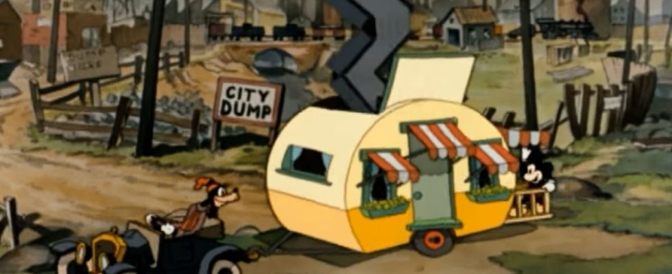 What kind of car does Goofy drive in Donald Ducks