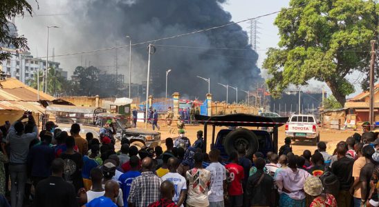 after the deadly explosion Mamadi Doumbouya decrees three days of