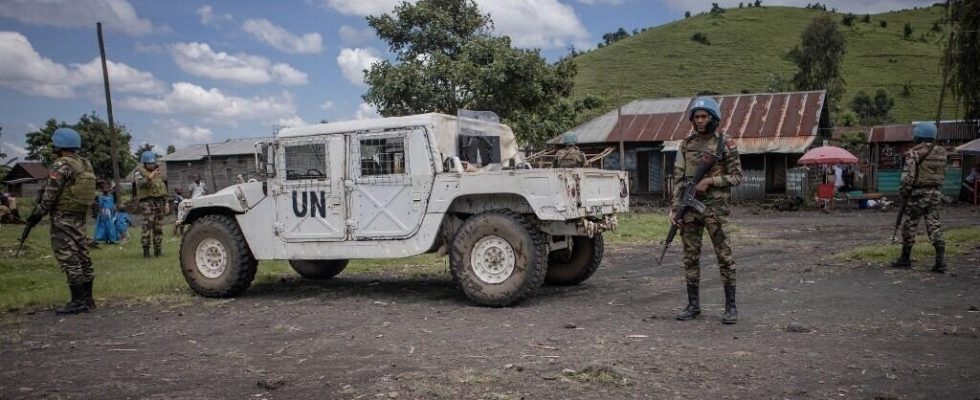 the government requests the support of MONUSCO to transport the