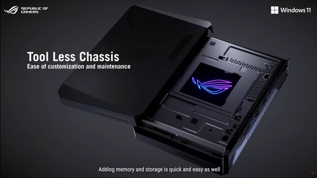1705148946 463 Small Space Occupying Mini Gaming Computer Asus ROG NUC is Coming