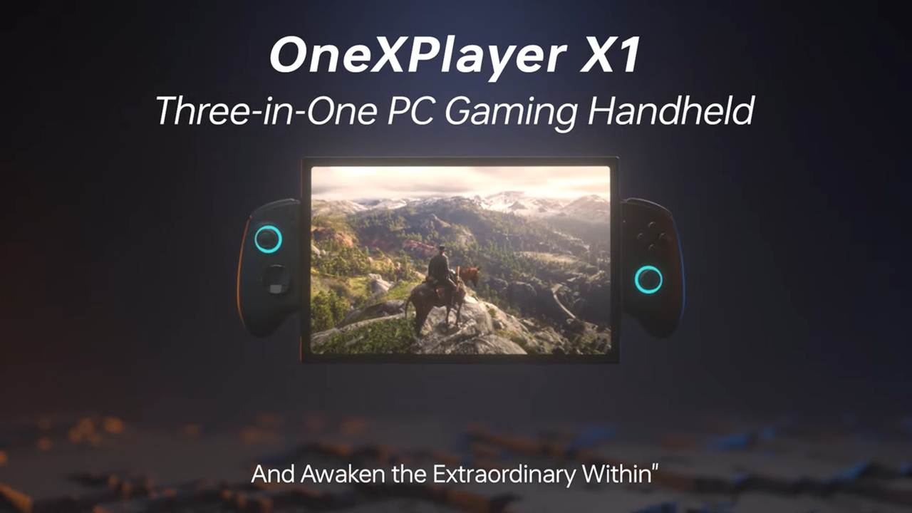 1705476800 593 3 in 1 Gaming PC OneXPlayer X1 Introduced Handheld Console Tablet and