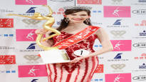 A Ukrainian born model was crowned Miss Japan a strange