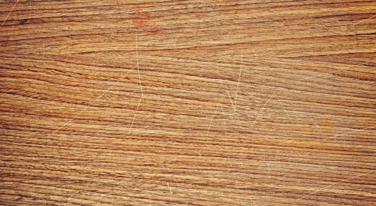 A scratch on your laminate flooring Its ancient history with