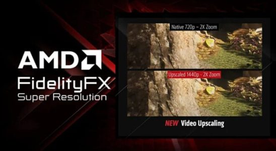 AMD signed FSR technology will also increase the resolution of