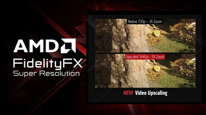 AMD signed FSR technology will also increase the resolution of