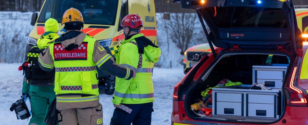 Accident with train in Uddevalla shuttle has collided with