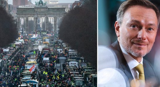 Agricultural protests in Berlin minister invited