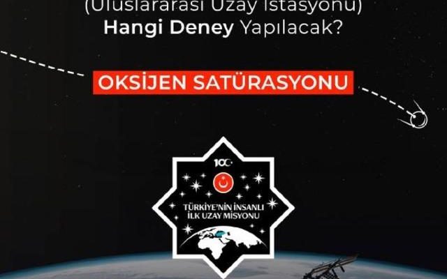 Alper Gezeravci performed his 6th experiment on the International Space