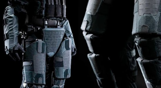 Ambitious exoskeleton prepared for security forces Video