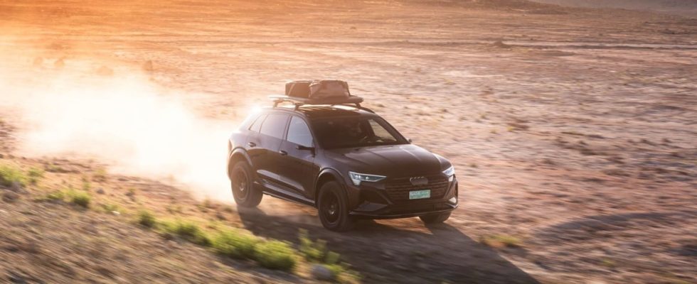 Audi launches adventurous electric car inspired by the Dakar Rally