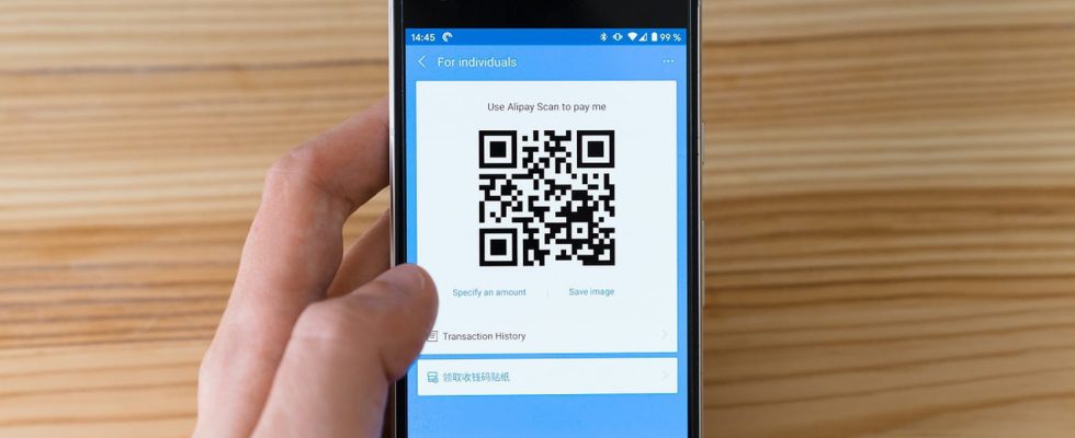Be careful if you are used to scanning QR codes
