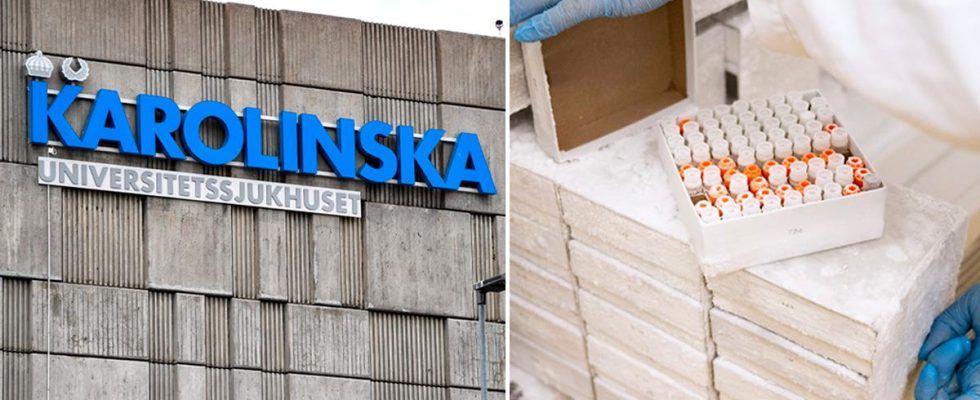 Broken freezers at Karolinska research material destroyed