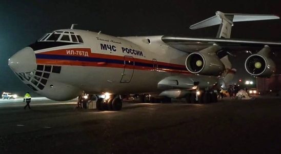Crash of a Russian military plane 74 people were on