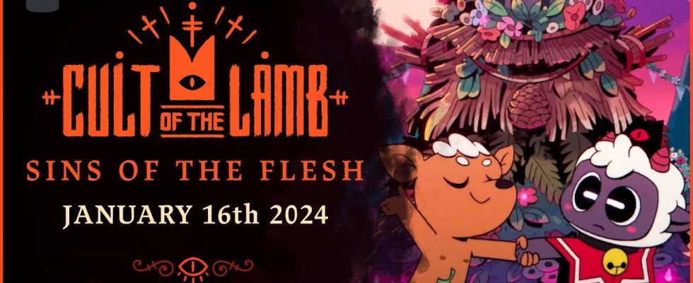 Cult of the Lamb Sins of the Flesh Update Coming