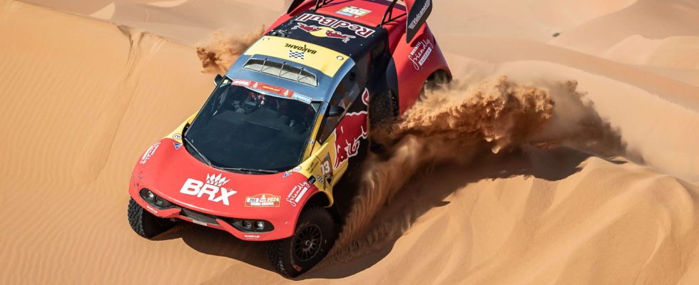 Dakar 2024 Loeb loses his illusions Sainz car and Brabec