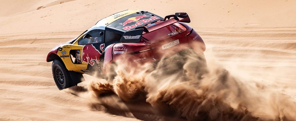Dakar 2024 Loeb regains time on Sainz and can still
