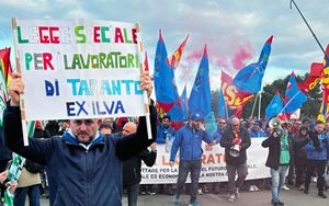 Ex Ilva over 6 thousand in procession Mittal away from