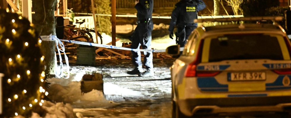 Explosion at terraced house in Gothenburg
