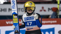 Finnish ski jumper on the podium Jenny Rautionaho finished second