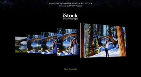 Getty Images and Nvidia announced Generative AI by iStock