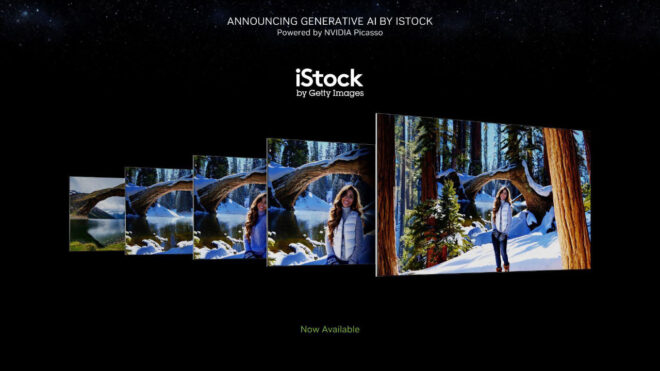 Getty Images and Nvidia announced Generative AI by iStock