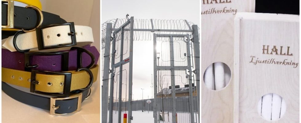 Here are the products that are manufactured in Swedish prisons