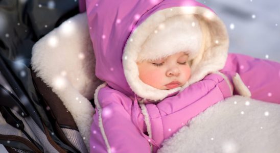 In this country babies nap under the snow