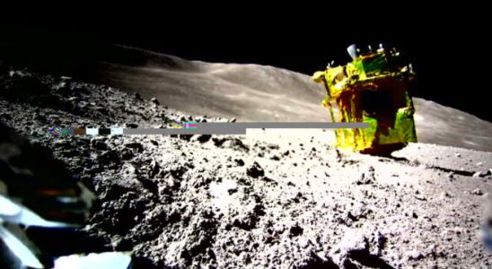 Japans spacecraft named SLIM landed upside down on the Moon