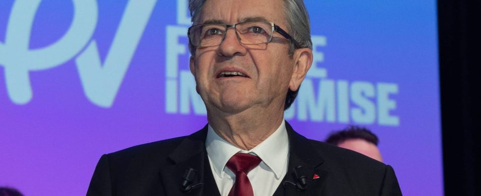 Jean Luc Melenchon head of the European list