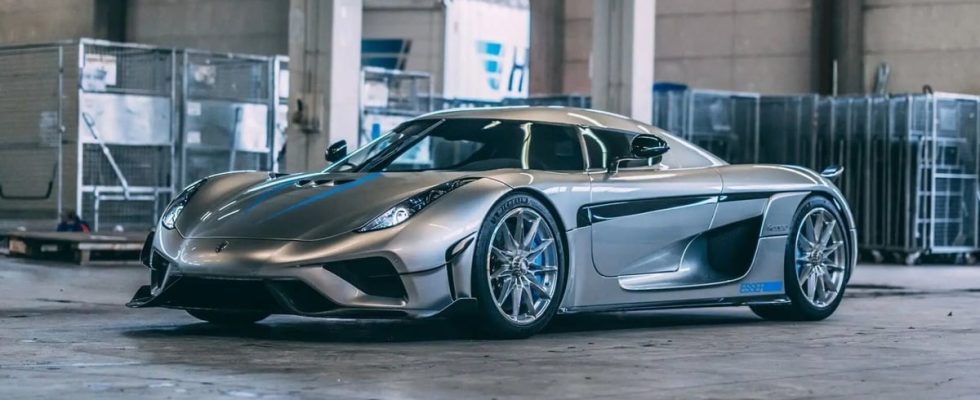 Koenigsegg Regera goes to auction expected to fetch millions