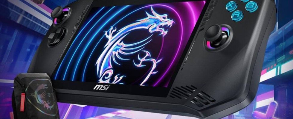 MSI Introduced the First Product of 2024 Portable Game Console