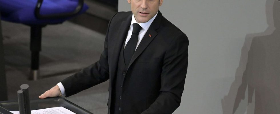 Macron has an idea to no longer be bothered by