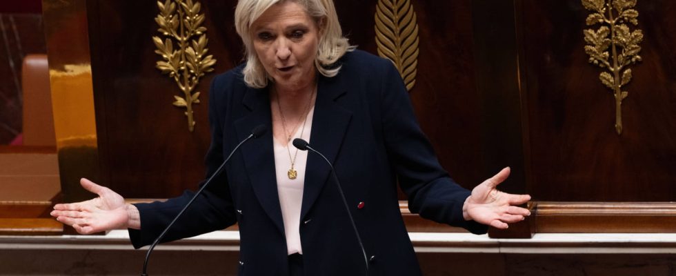 Marine Le Pen has the best future rating of the