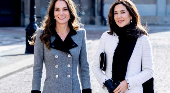 Mary of Denmark and Kate Middleton future queens with similar
