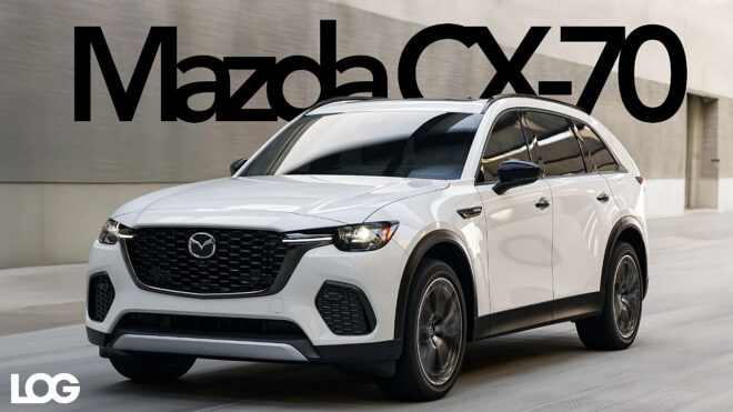Mazda CX 70 the brother of the CX 90 was officially unveiled