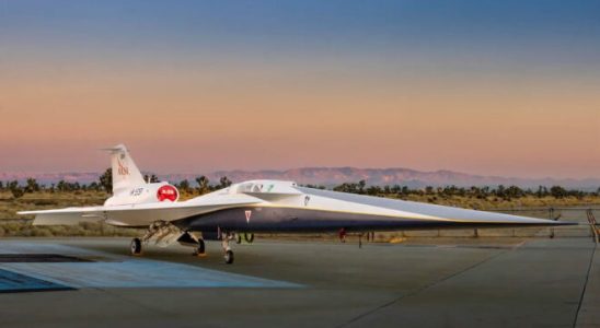 NASA and Lockheed Martin introduced Supersonic test plane X 59