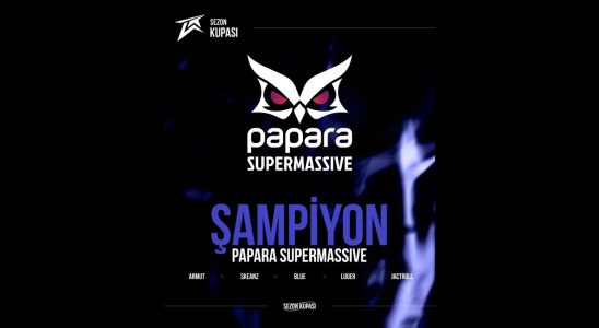 Papara SuperMassive LoL Esports Started 2024 with the Cup and