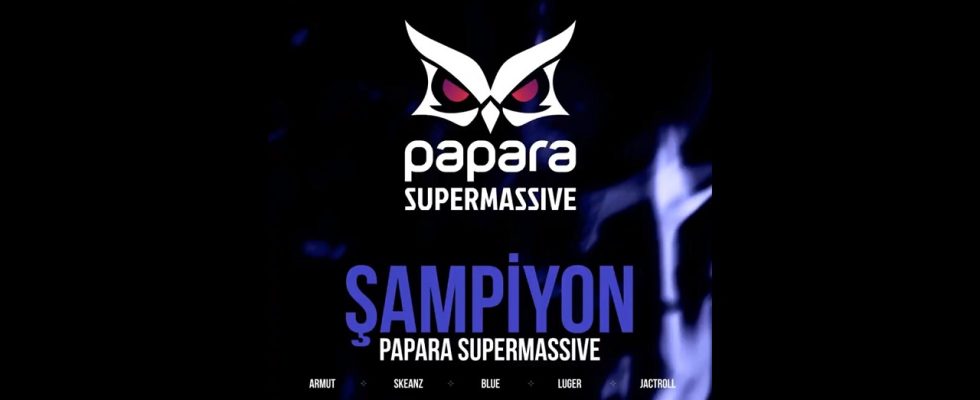Papara SuperMassive LoL Esports Started 2024 with the Cup and