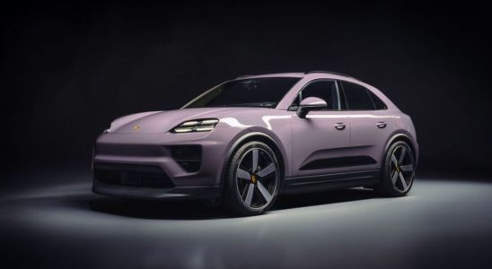 Porsche shows the new Macan as a pure electric car